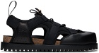 Versace Black Medusa Track Sandals