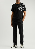 Moncler Genius 6 1017 Alyx 9SM Logo Jersey Sweatpants Black