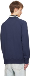 Givenchy Navy Crest Sweatshirt