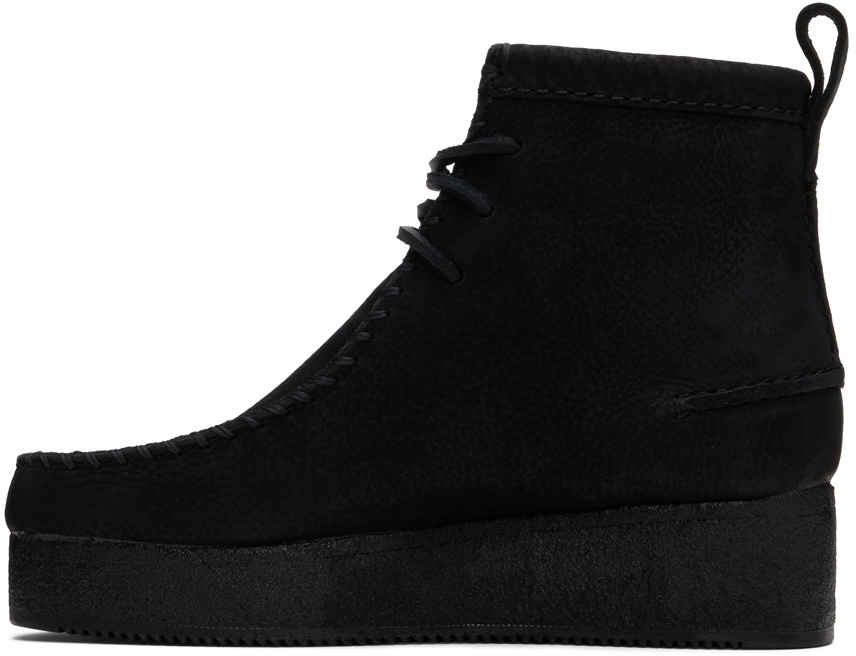 Clarks Originals Black Wallabee Craft Boots