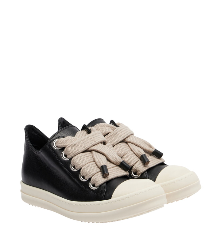 Photo: Rick Owens Jumbolace leather sneakers