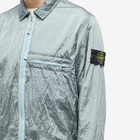 Stone Island Men's Nylon Metal Shirt Jacket in Sky Blue