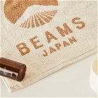 BEAMS JAPAN Miyazaki Face Towel in Natural