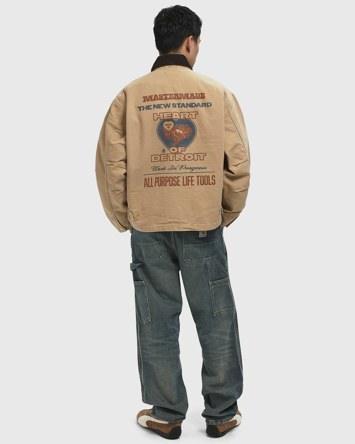 Carhartt WIP OG Arcan Graphic Jacket Brown Mens Coat
