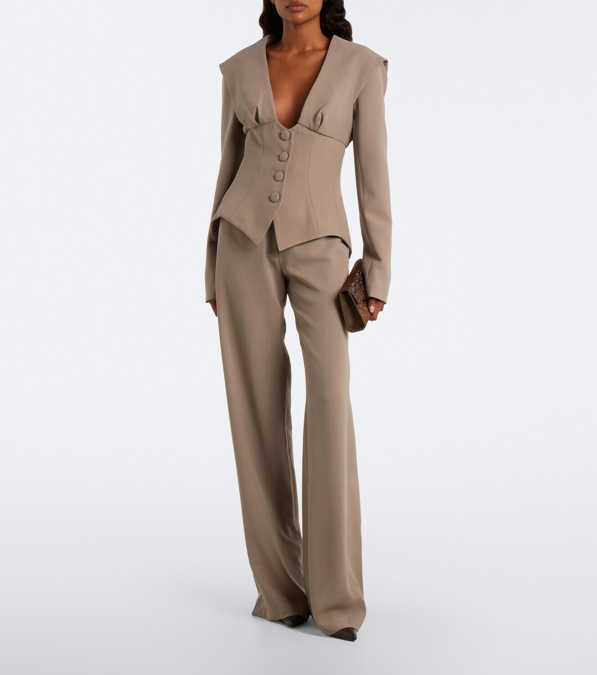 Georges Hobeika Silk-blend jacket