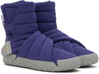 SUICOKE Navy FUTON-HI Boots