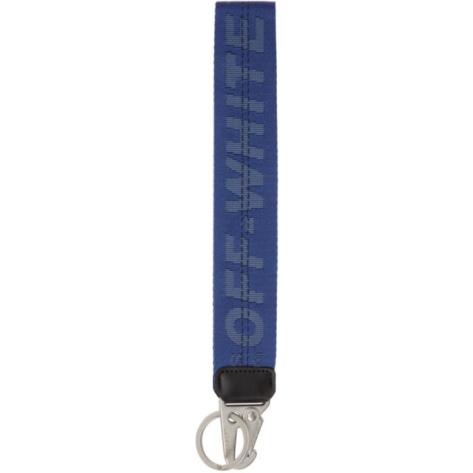 Off-White Blue Industrial Keychain Off-White