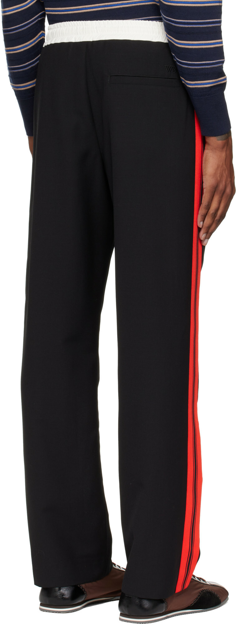 Wales Bonner Black Energy Trousers