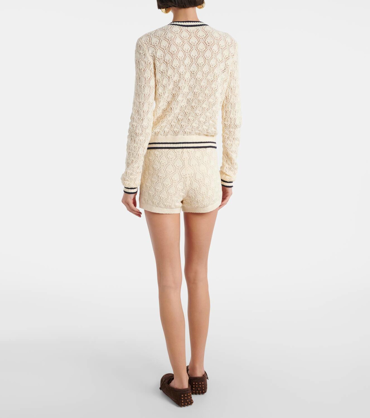 Frame Rookie open-knit cardigan