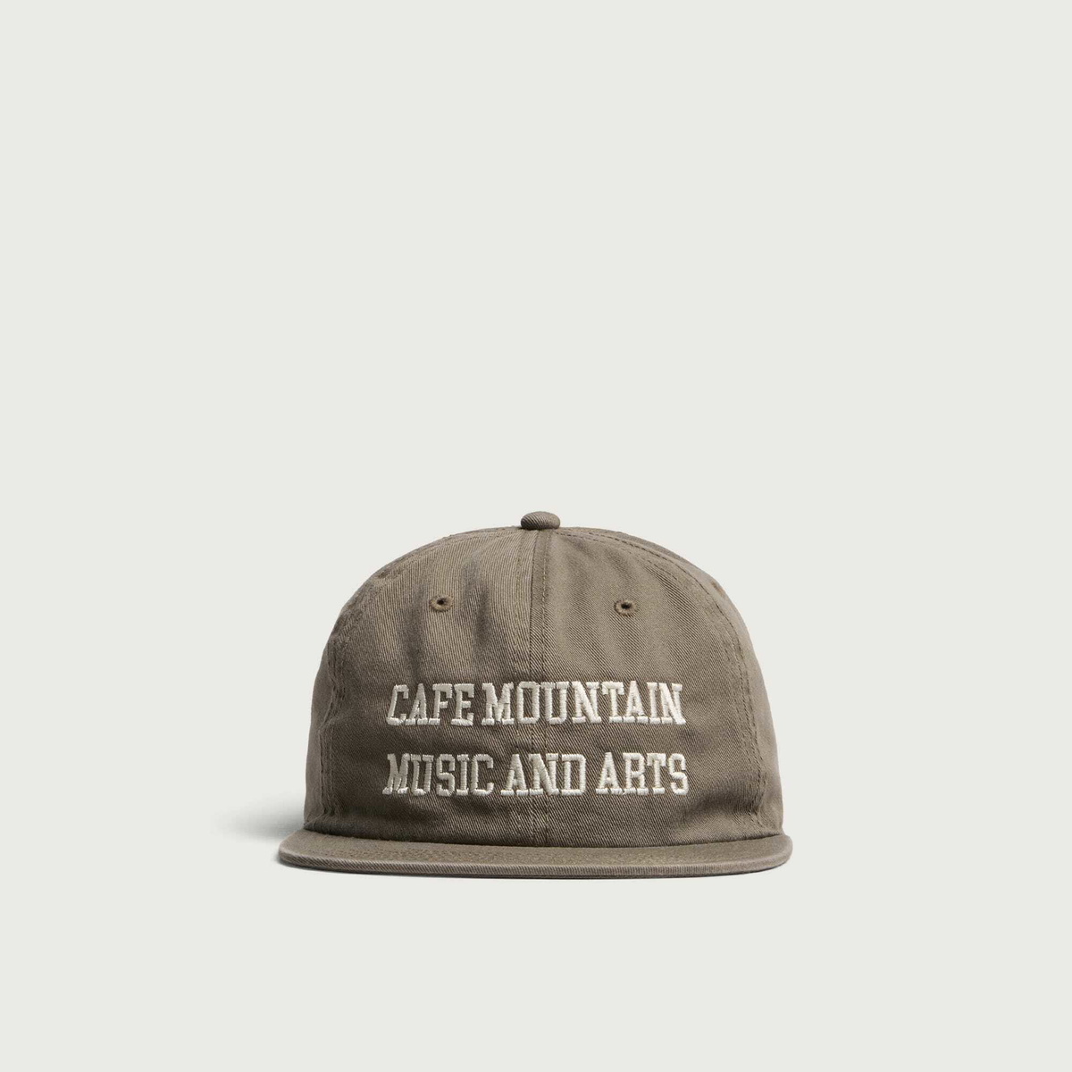 Café Mountain Men's Music And Arts Cap in Washed Taupe
