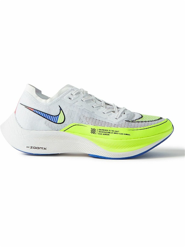 Photo: Nike Running - ZoomX Vaporfly Next 2 Mesh Sneakers - White