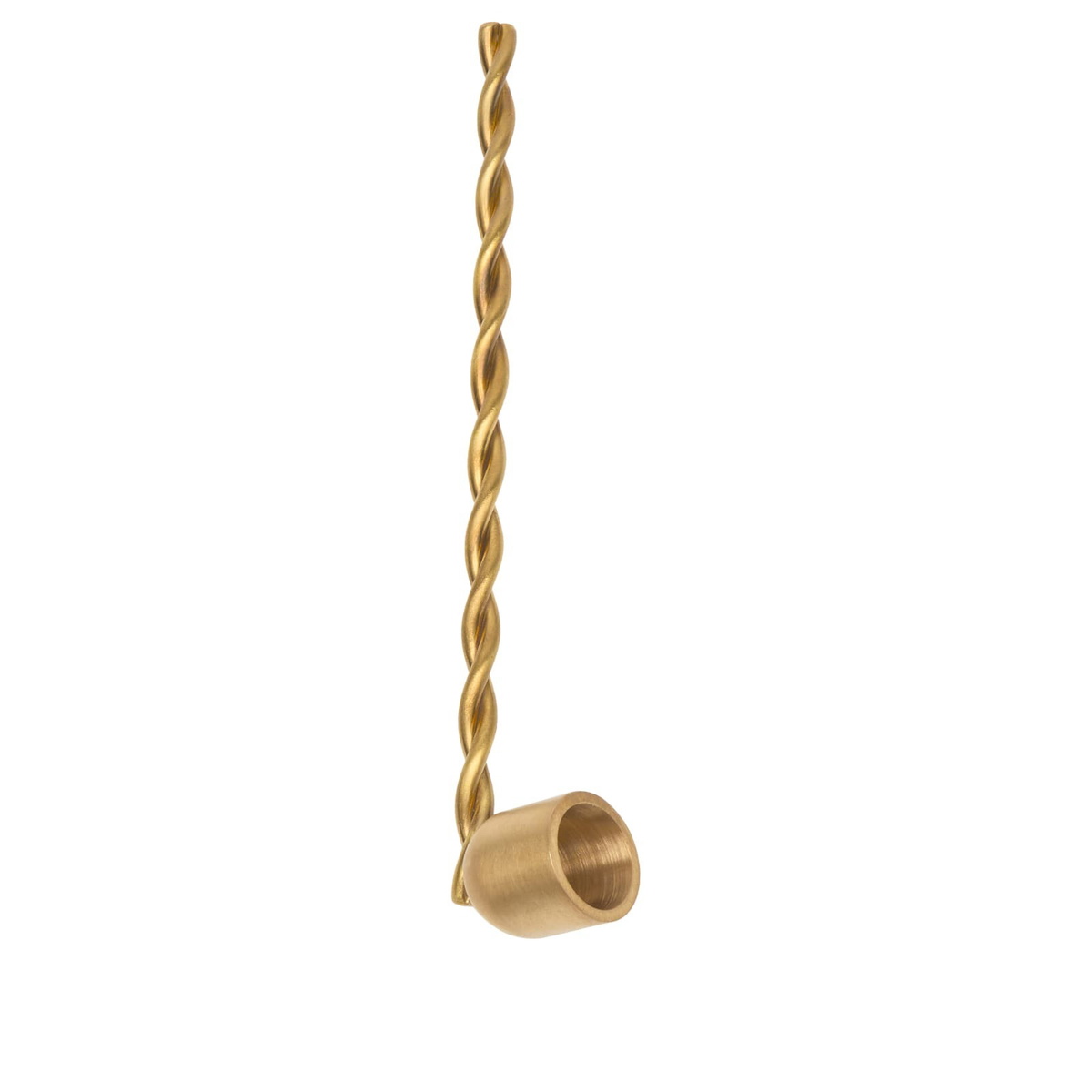 ferm LIVING Twist Candle Snuffer in Brass 