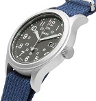 Timex - Allied Stainless Steel and Nylon-Webbing Watch - Men - Navy