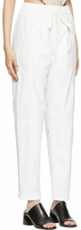 LOW CLASSIC White Nylon Lounge Pants