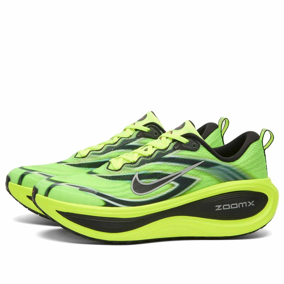 Nike Vomero Plus Sneaker in Black/Volt/White