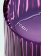 L'Objet Set Of Four Prism Cocktail Glasses