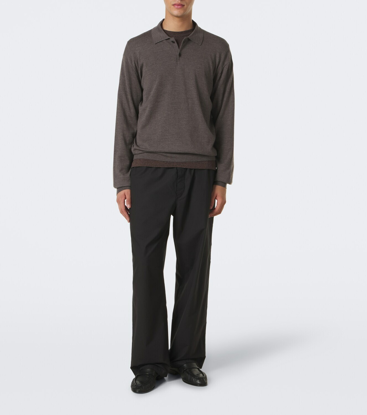 The Row Tefi cashmere top