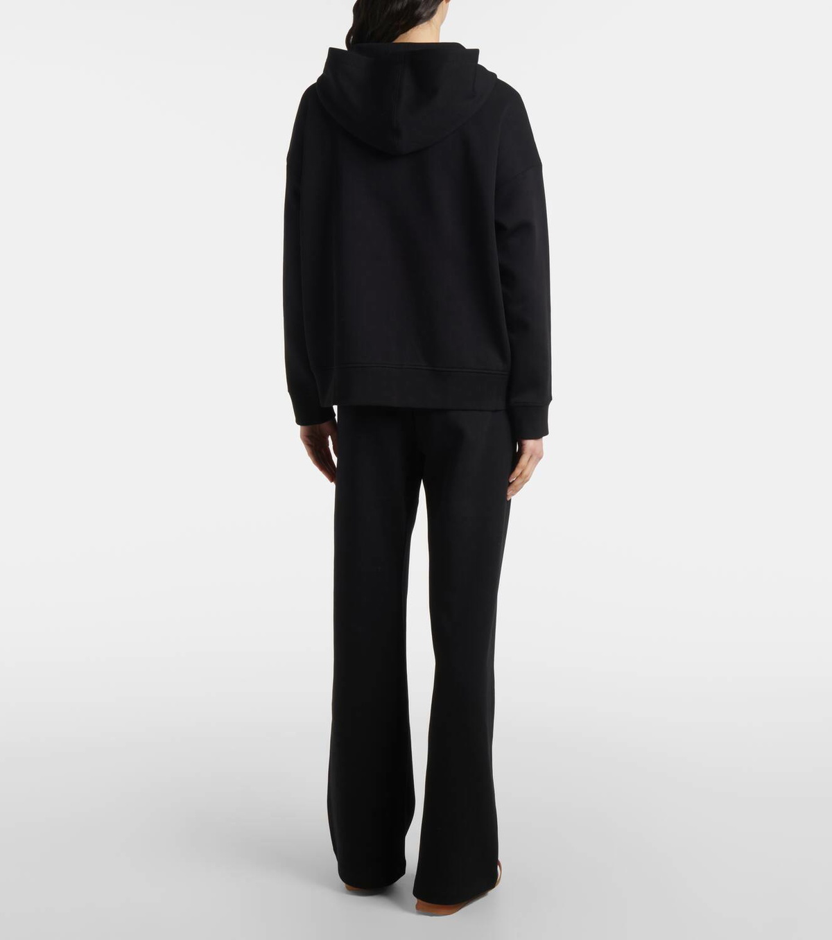 'S Max Mara Jour cotton-blend jersey hoodie