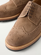 Mr P. - Suede Brogues - Neutrals