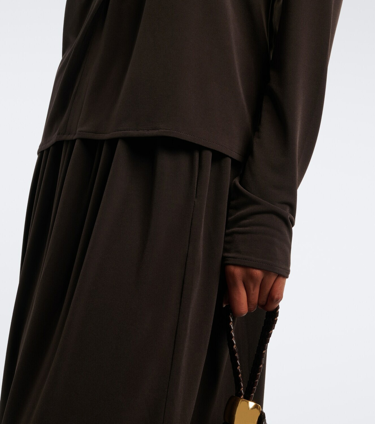 Vince Draped jersey top