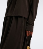 Vince Draped jersey top