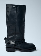 OUR LEGACY High Engine Leather Boots