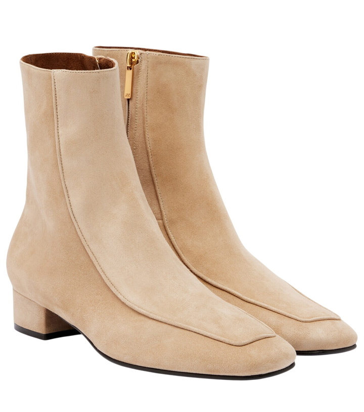 Photo: Herbert Levine Shadow Ban suede ankle boots