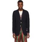 Gucci Blue Wool Cote dAzur Blazer