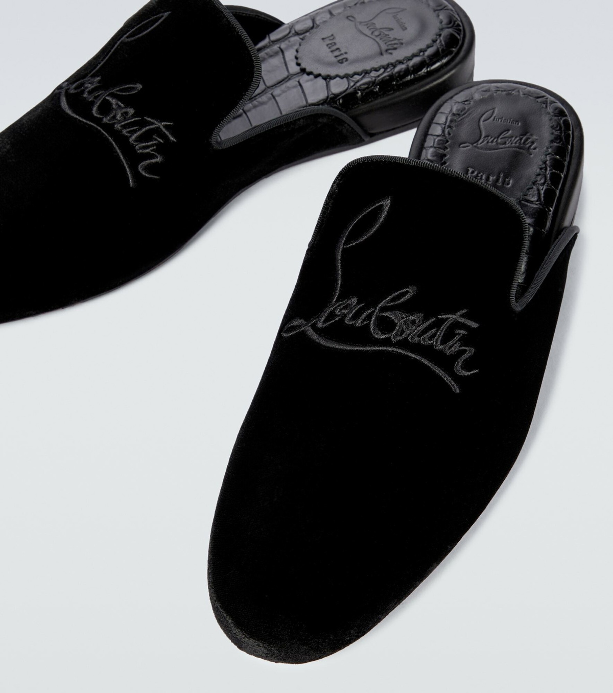 Christian Louboutin - Navy Coolito mules Christian Louboutin