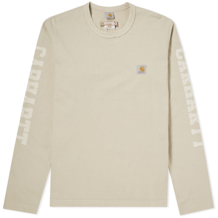 Photo: Junya Watanabe MAN x Carhartt Long Sleeve Tee Neutrals