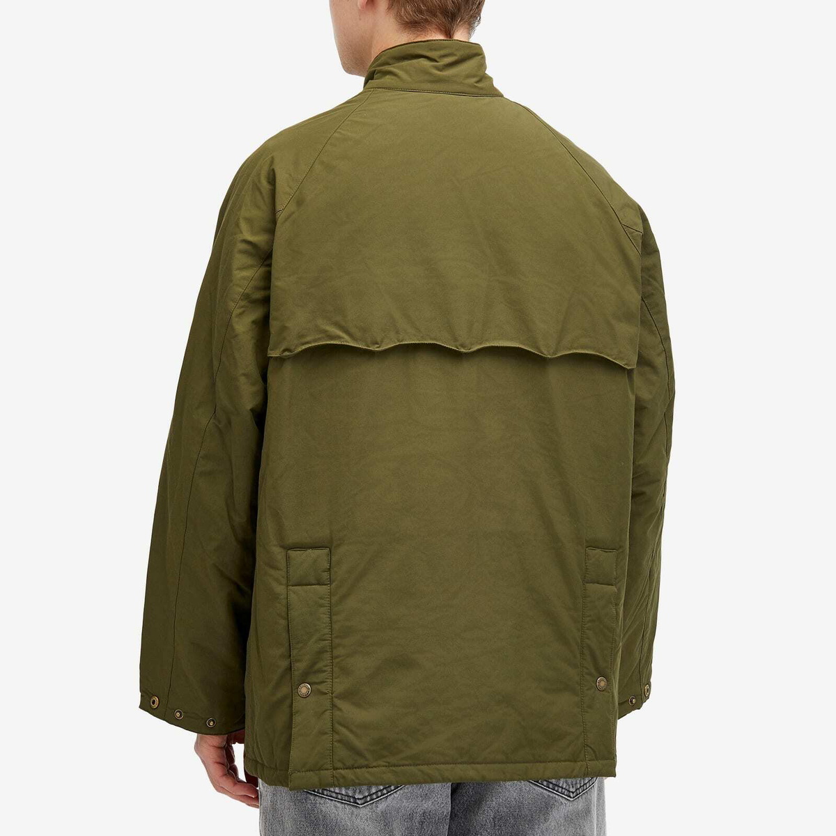 Barbour Men's x Baracuta OS Casual Bedale Jacket in Beech Barbour