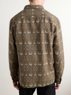 RRL - Cotton-Jacquard Shirt - Brown