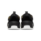 Versace Jeans Couture Black and Gold Barocco Sneakers