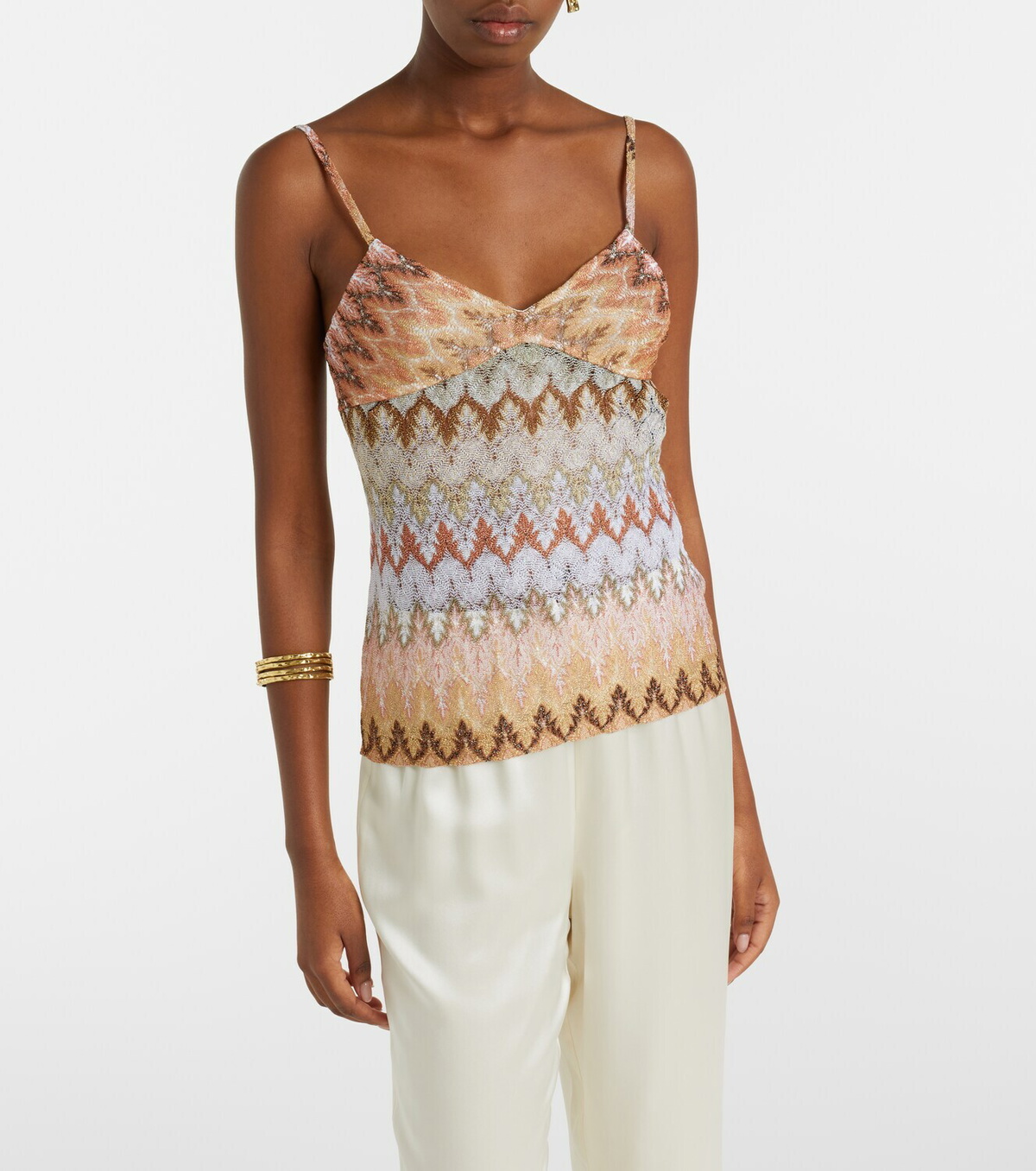 Missoni Lamé tank top