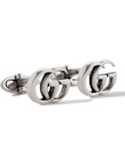 Gucci - Logo-Detailed Sterling Silver Cufflinks