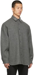 We11done Wool Oversized Shirt