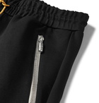 Rhude - Traxedo Tapered Tech-Jersey Drawstring Trousers - Black