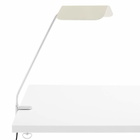 HAY Apex Desk Clip Lamp in Oyster White 
