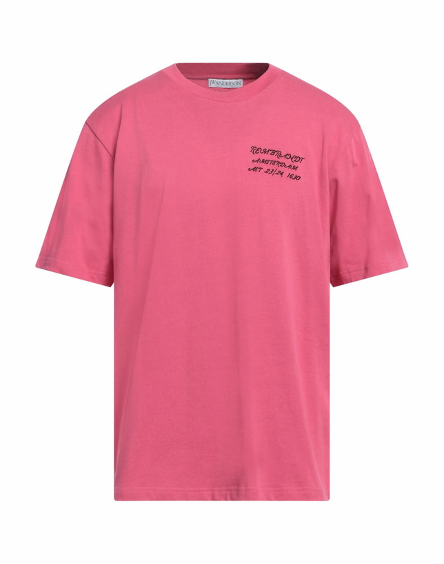 Photo: Jw Anderson Mens T-shirt in Magenta