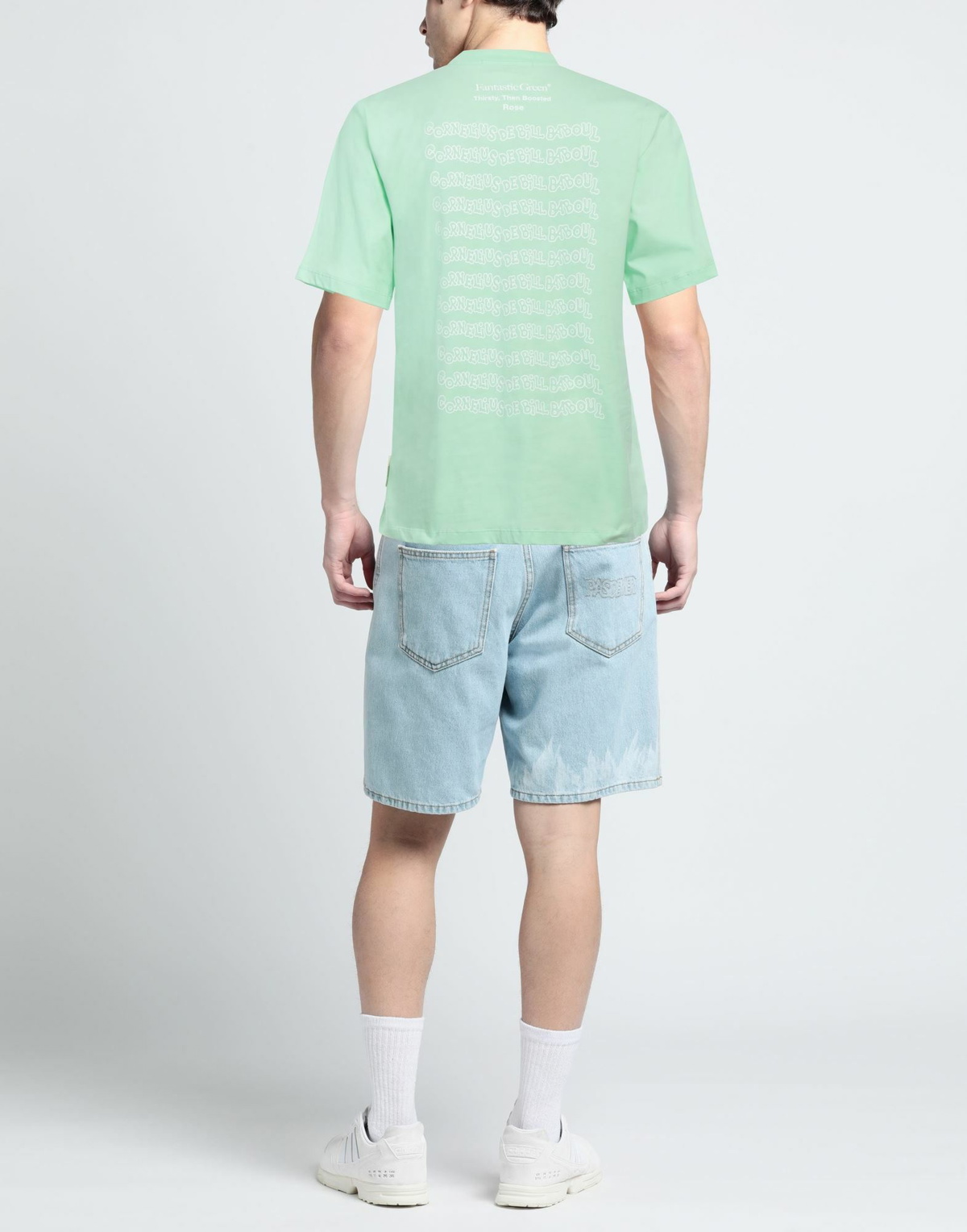 Msgm Mens T-shirt Light in Green