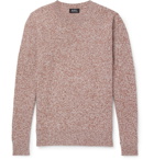 A.P.C. - Rickon Mélange Wool Sweater - Men - Brown