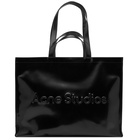 Acne Studios Men's EW Logo Shopper Bag in Black