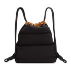Loewe Black Yago Puffy Backpack