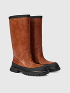 Missoni - Leather half-calf boots, Women, Brown