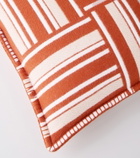 Loro Piana Jacquard wool and cashmere cushion