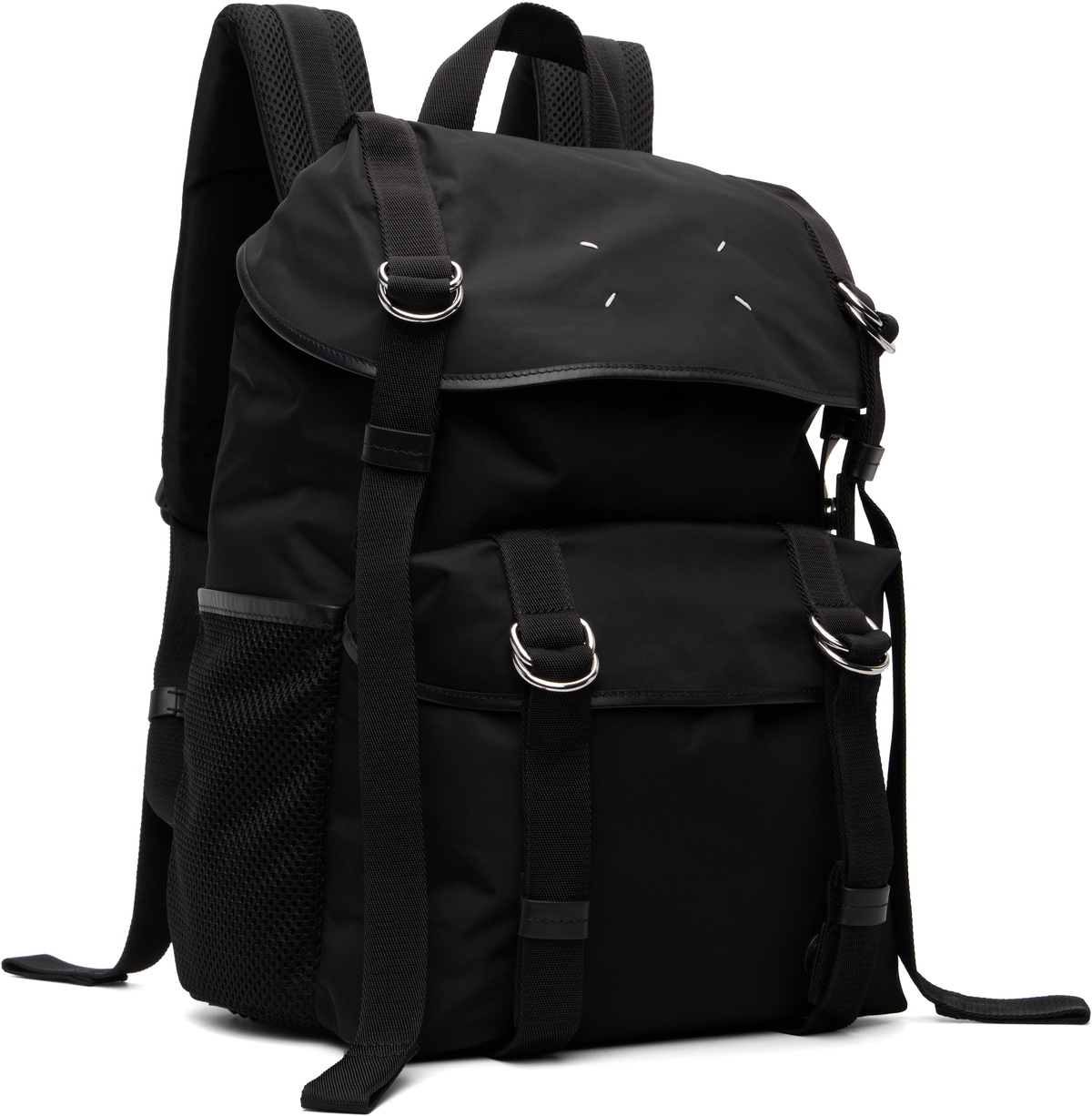 Maison Margiela Black High Tech Medium Backpack