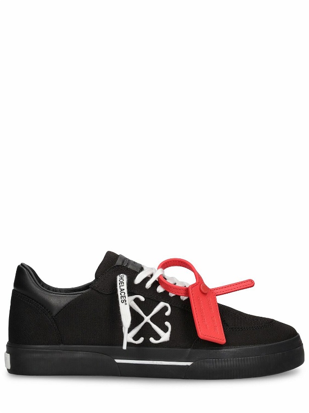 Photo: OFF-WHITE New Low Vulcanized Canvas Sneakers