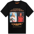 JW Anderson Women's Carrie Poster T-Shirt in Black