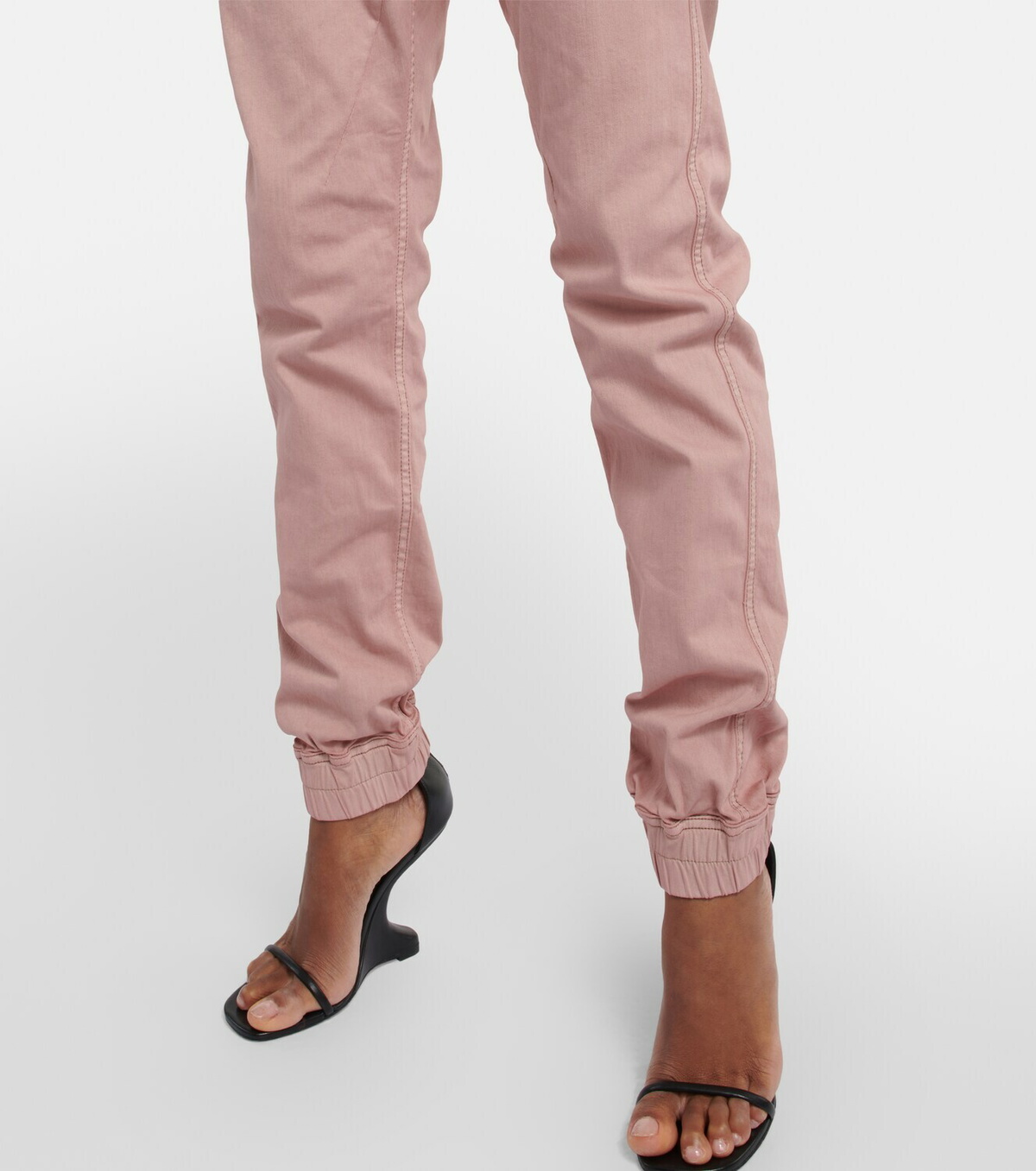 Rick Owens - Coated denim jumpsuit