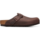 Birkenstock Brown Regular Boston Oiled Leather Loafers